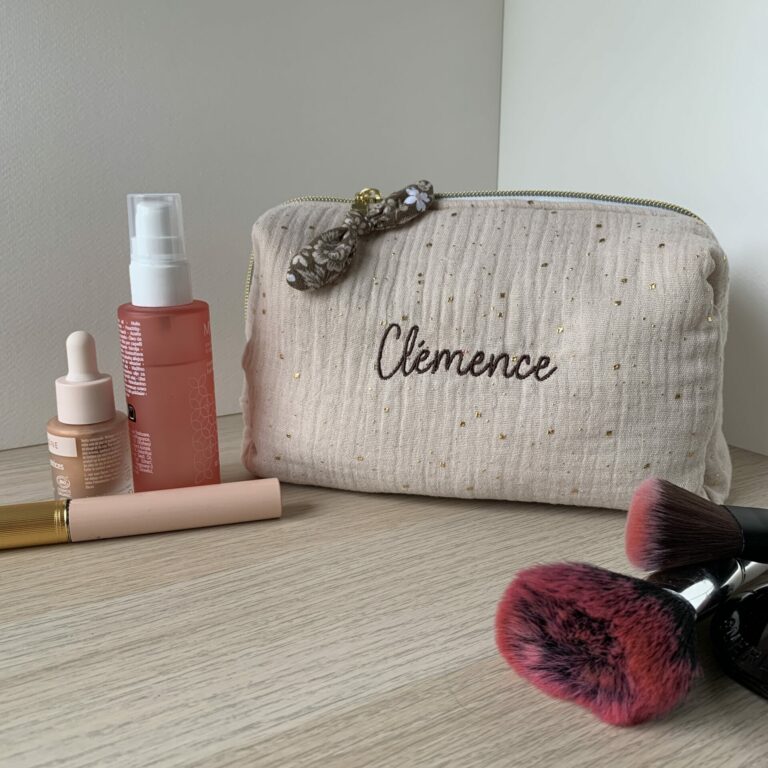 Trousse de toilette personnalisable
