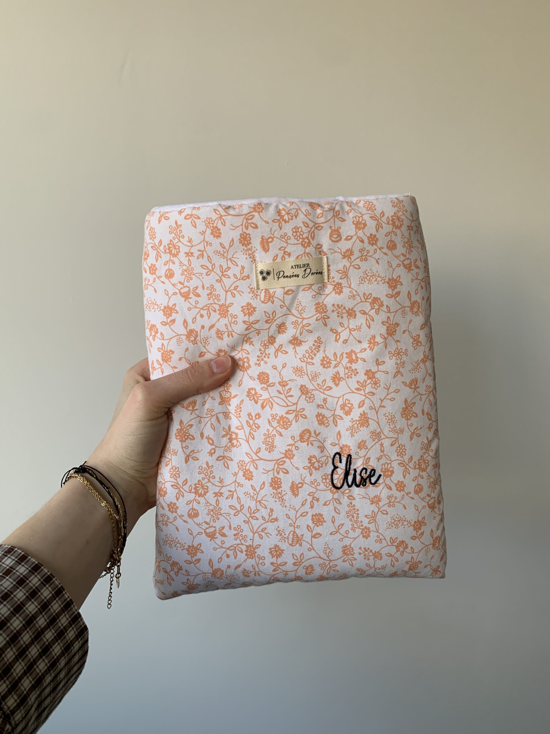 Pochette à livres/liseuse personnalisable – Image 6