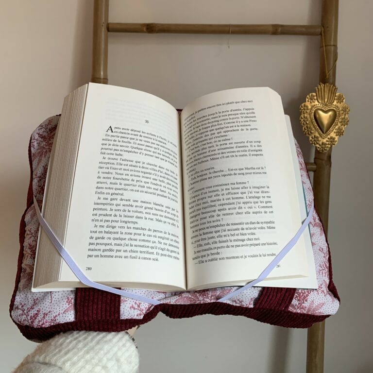 Coussin de lecture personnalisable