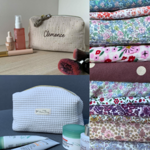 Trousse de toilette PERSONNALISABLE