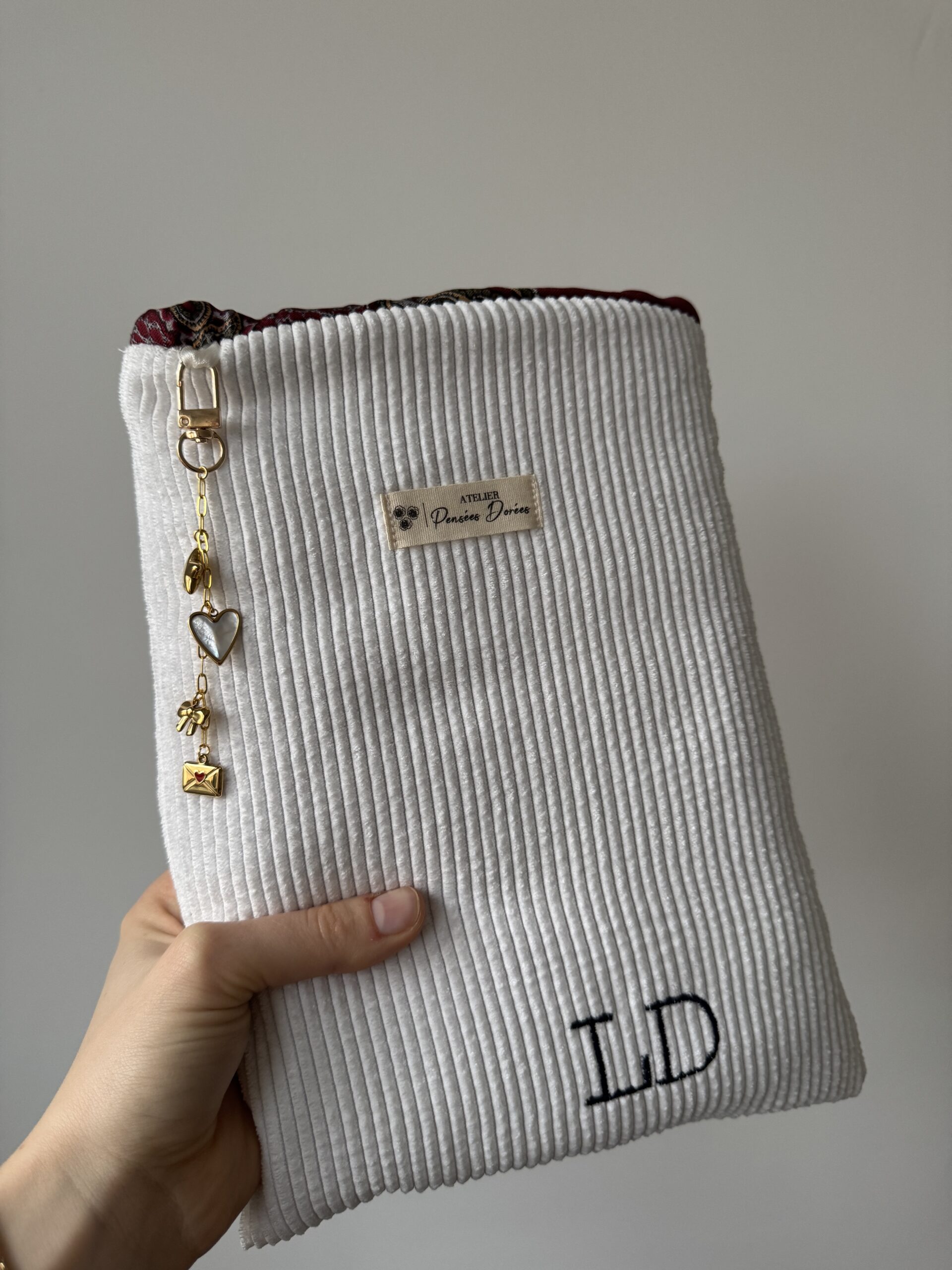 Pochette à livres/liseuse personnalisable – Image 8