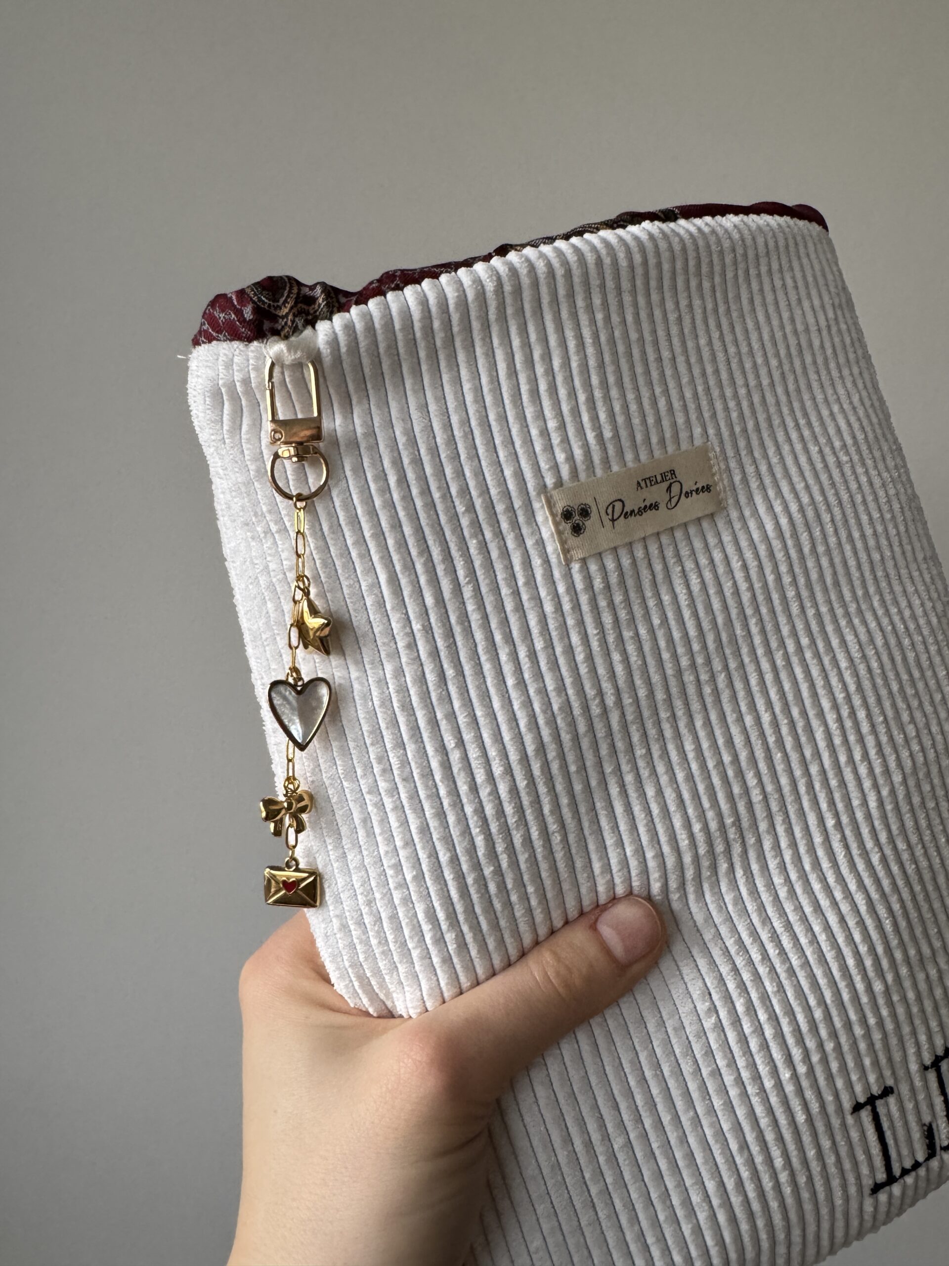 Pochette à livres/liseuse personnalisable – Image 4