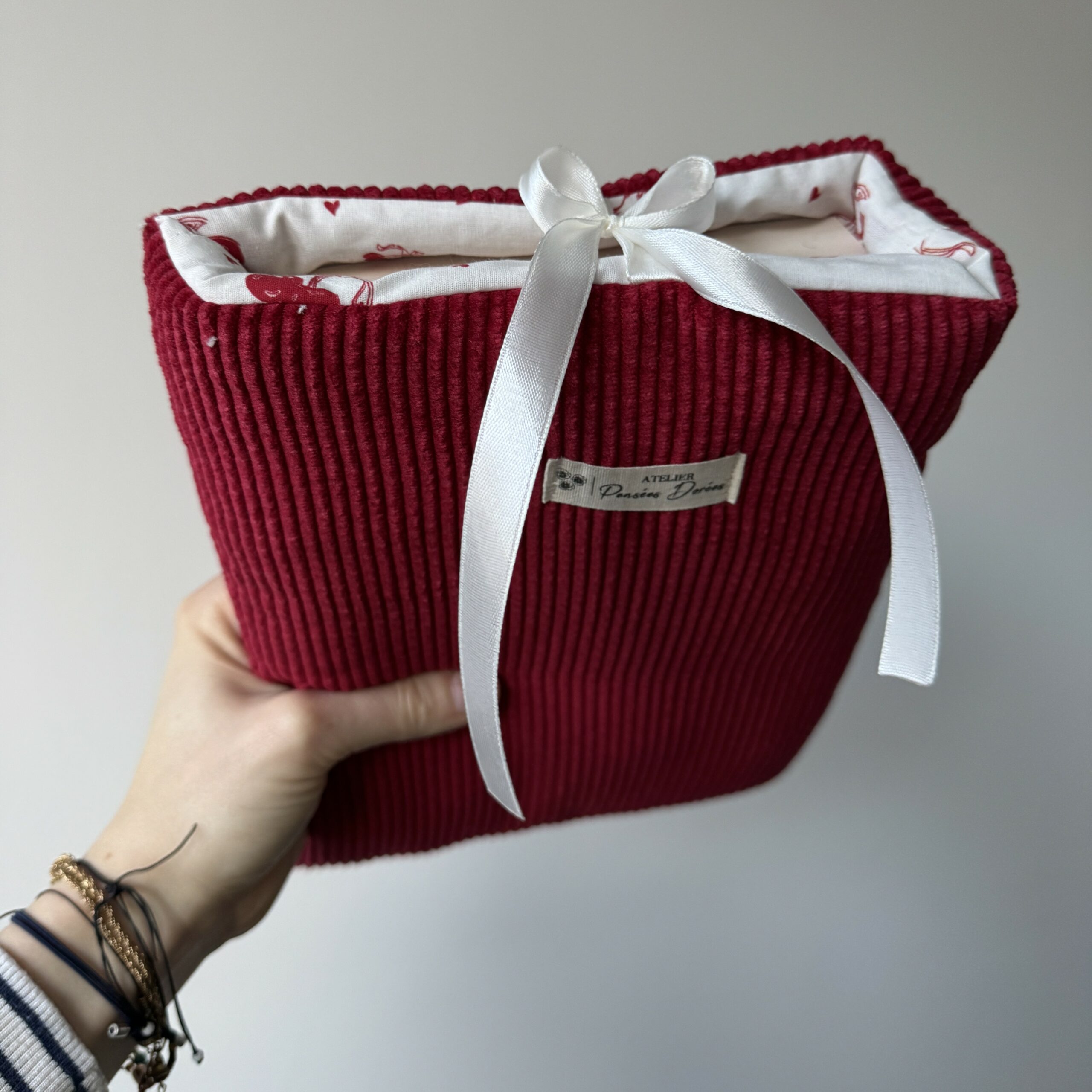 Pochette Amour Velours