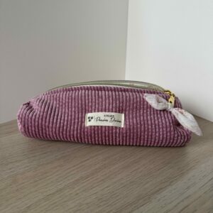 Trousse à stylos bouquet fleuri