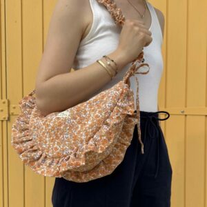 Sac Alix - Fleuri Orange