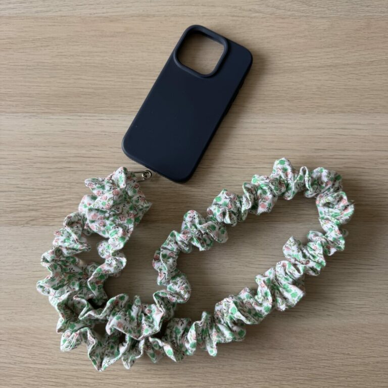 Cordon Froufrous Téléphone Vert
