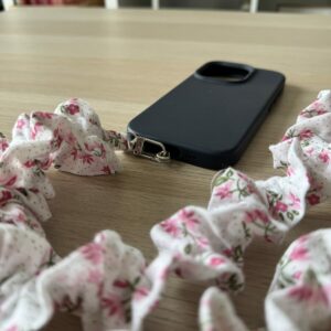 Cordon Froufrous Téléphone Rose & Vert