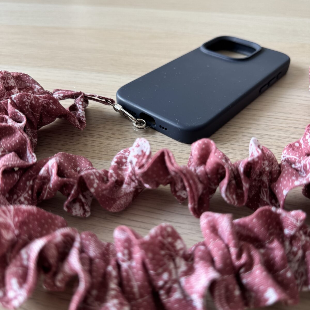 Cordon Froufrous Téléphone Rose