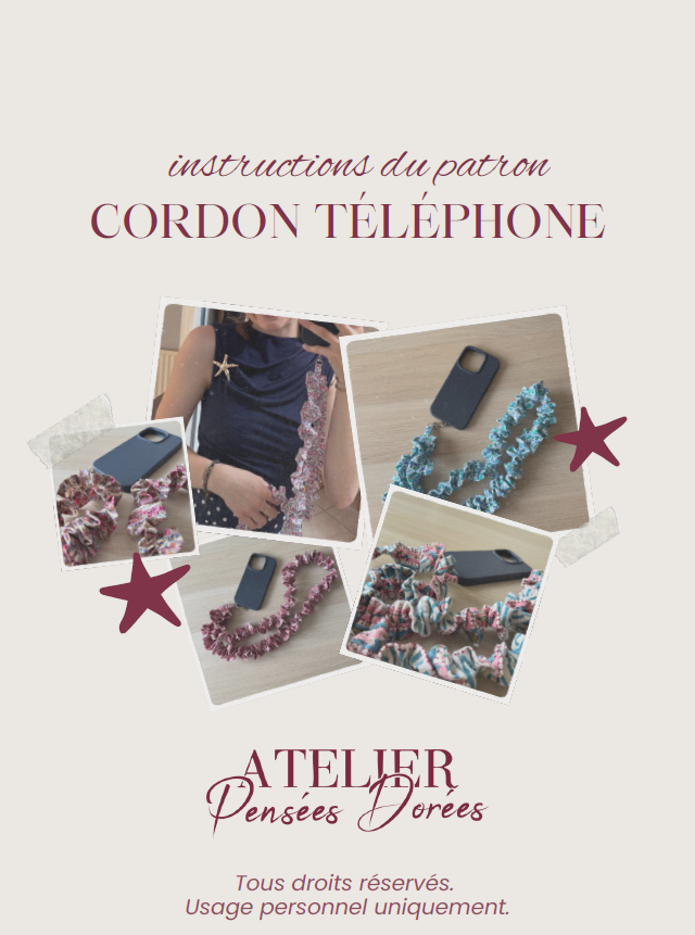 Patron Cordon Téléphone Froufrous – Image 2
